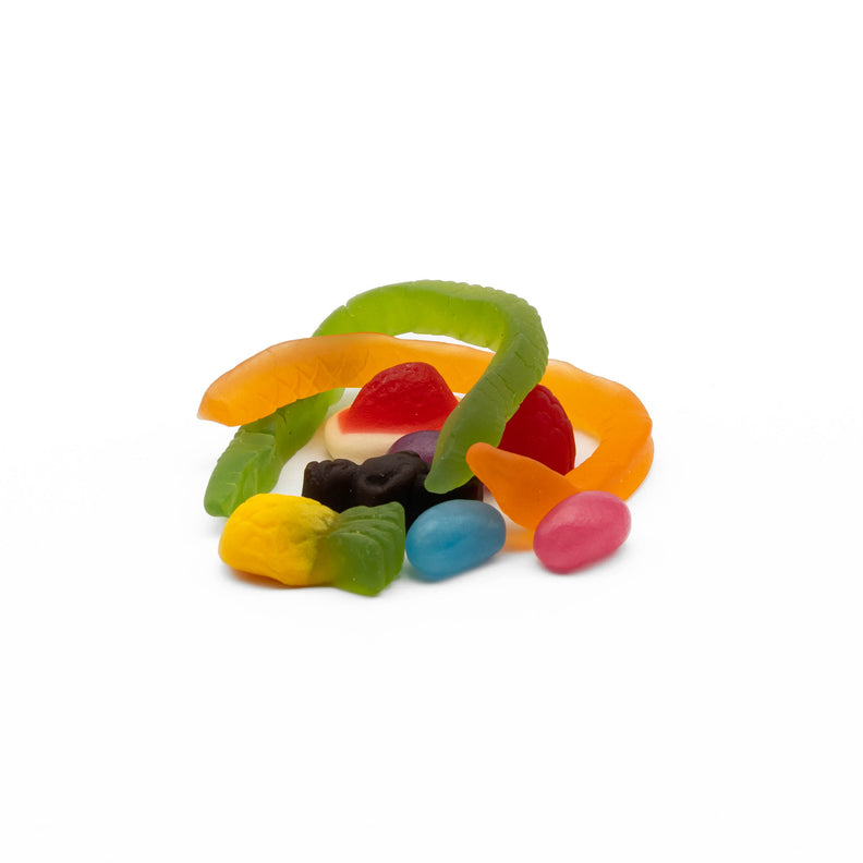 Mix of Lollies - includes pineapples, snakes, jelly babies and more