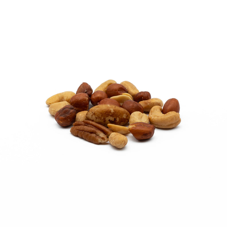 Unsalted mix of cashews, macadamias, almonds and pecans